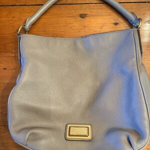 Marc by Marc Jacobs Q Hillier Pebbled Leather Hobo Bag